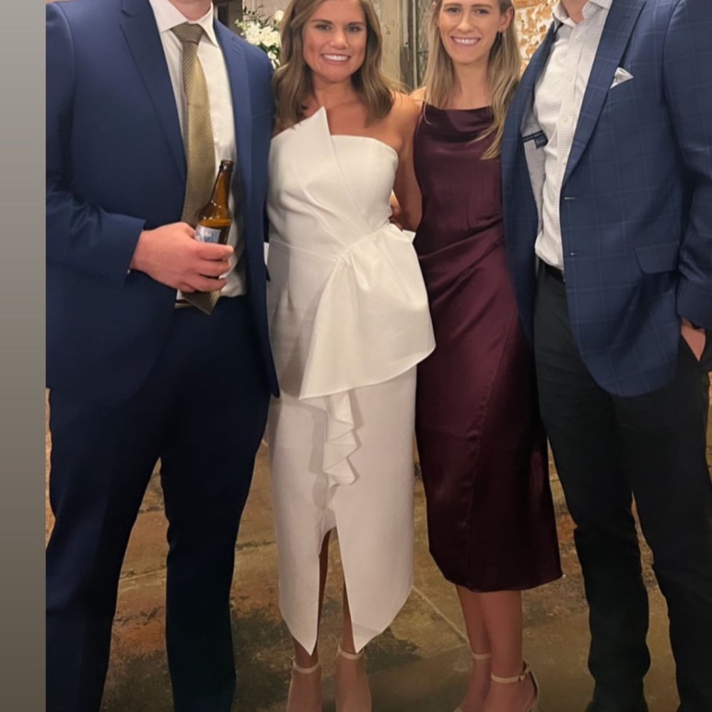 Elliott reception dress.
